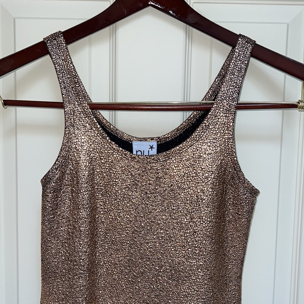 Gold Mini Dress - Picture 3 of 5